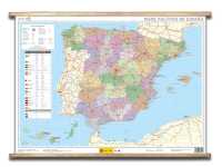 Spain administrative laminated with wooden bars CNIG first image