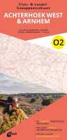 Achterhoek west & Arnhem O2 Cycling and walking junction map ANWB first image