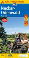 Neckar-Odenwald cycling map ADFC first image