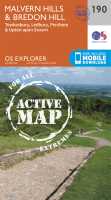 Malvern Hills / Bredon Hill Ordnance Survey 190 first image