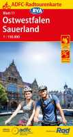 Ostwestfalen / Sauerland cycling map ADFC 11 first image