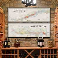 Climats de la Côte de Nuits + Côte de Beaune La carte des vins first image