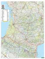 France Sud carte murale Freytag & Berndt first image