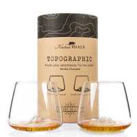 Set 2 glazen topographic Fuji & Denali Alaskan Maker first image