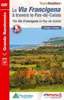 The via Francigena in Pas-de-Calais GR145 english/french FFRandonnée 1451 first image