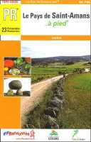 Pays de St-Amans à pied FFRP Topoguides P486 first image