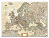 Europe politique antique carte murale plastifiée National Geographic 20323 first image