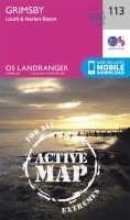 Grimsby / Louth / Market Rasen Ordnance Survey 113 first image