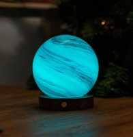 Astraglass Light Large Polar Cloud Gingko Design first image