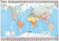 Monde political wall map laminated 702 Michelin first image