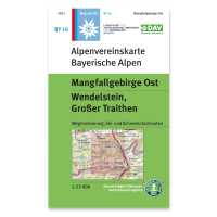 Mangfallgebirge Ost weg+ski+Scheenshuhrouten Wendelstein Alpenverein BY16 first image