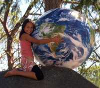 Earthball 100 cm Inflatable globe EarthBall first image