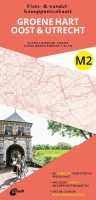 Groene Hart oost & Utrecht M2 Cycling and walking junction map ANWB first image
