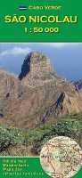 Sao Nicolau - Cabo Verde Hiking map AB KartenVerlag first image