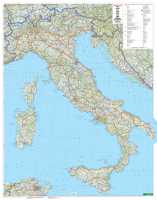 Italy wall map Freytag & Berndt first image