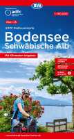Bodensee / Schwäbische Alb cycling map ADFC 25 first image