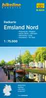 Emsland Noord fietskaart Bikeline NDS05 first image