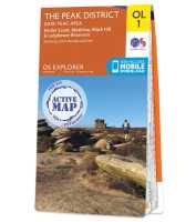 Peak District / Dark Peak area Ordnance Survey 1 first image