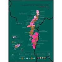 Bourgogne Carte des vins à gratter 1020 Dégustations first image