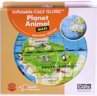 Inflatable globe 42 cm Planet animal Caly first image
