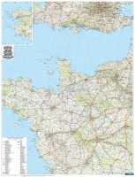 France North wall map Freytag & Berndt first image