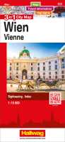 Vienna 3 in 1 CityMap Hallwag first image