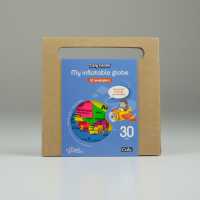 Inflatable globe 30 cm Political world Caly first image