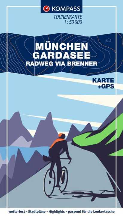 Munchen Gardasee KOMPASS 7060