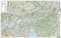 Austria wall map laminated Freytag & Berndt first image