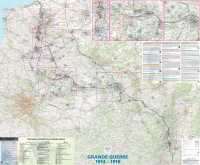 Groote Oorlog 1914-1918 wandkaart gepllastificeerd IGN first image
