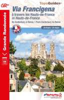 The via Francigena Canterbury to Reims GR145 english/french FFRandonnée 1450 first image