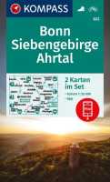 Bonn / Siebengebirge / Ahrtal 2-set KOMPASS 822 first image