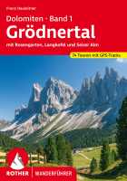 Dolomiten 1 (wf) 74T Grödnertal-Rosengarten-Langkofel Rother 1 first image