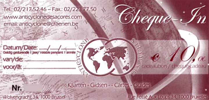 suggested article Gift Voucher Anticyclone des Açores