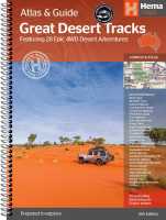 Australia Great Desert Tracks atlas & guide A4 Hema Maps first image