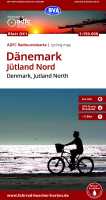 Denmark Jutland Nord cycling map ADFC DK1 first image