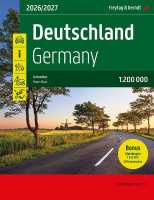 Duitsland met Alpen wegenatlas sp. Freytag & Berndt first image
