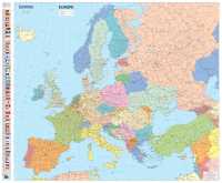 Europe political wall map laminated 705 Michelin first image