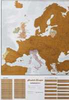 Scratch Europe  travel wall map Maps International first image