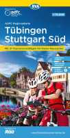 Tubingen / Stuttgart Süd cycling map ADFC first image