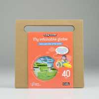 Inflatable globe 40 Political world Caly first image