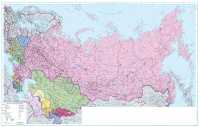 CIS / Europe Eastern wall map laminated Freytag & Berndt first image