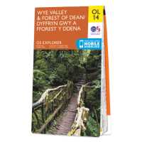 Wye Valley / Forest of Dean / Dyfryn Gwy Ordnance Survey OL14 first image