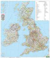 Grande Bretagne / Irlande carte murale Freytag & Berndt first image