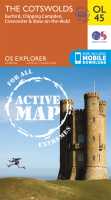 The Cotswolds Ordnance Survey 45 first image