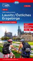Lausitz / Ostliches Erzgebirge cycling map ADFC 14 first image