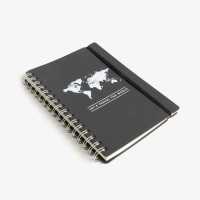 Cahier A5 gris Miss Wood first image