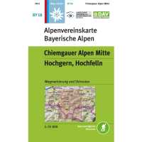 Chiemgauer Alpen Centre rand.+ski Hochgern, Hochfelln Alpenverein BY18 first image