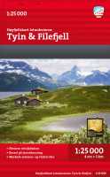Jotunheimen: Tyin & Filefjell - Høyfjellskart Calazo first image